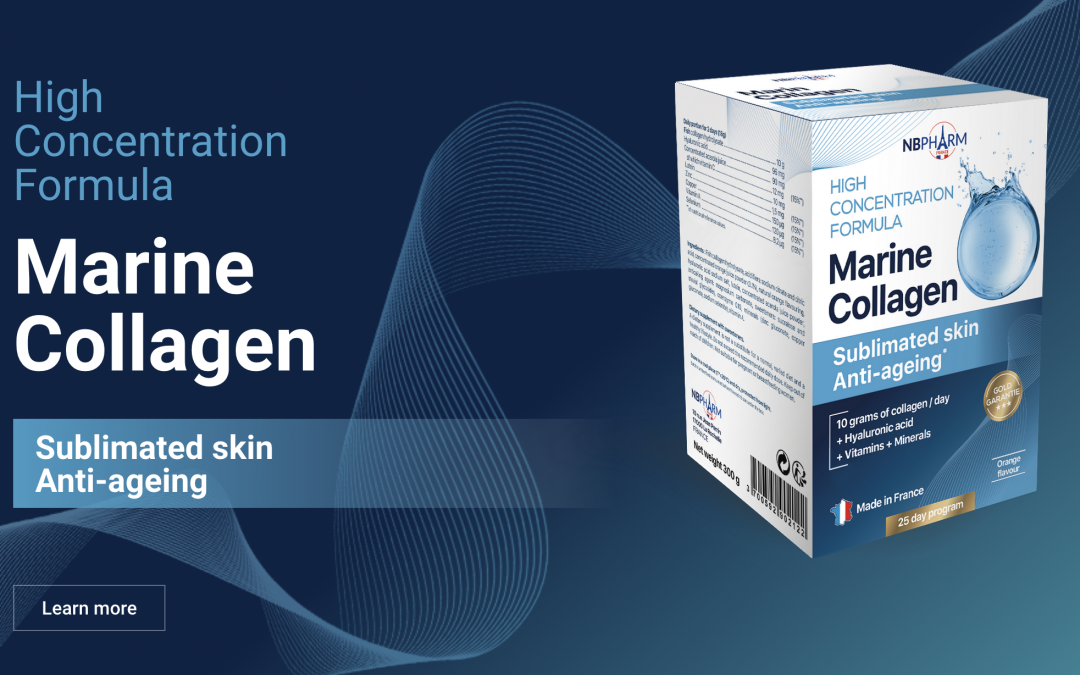 Collagen marin peau, lancement du produit NBpharm